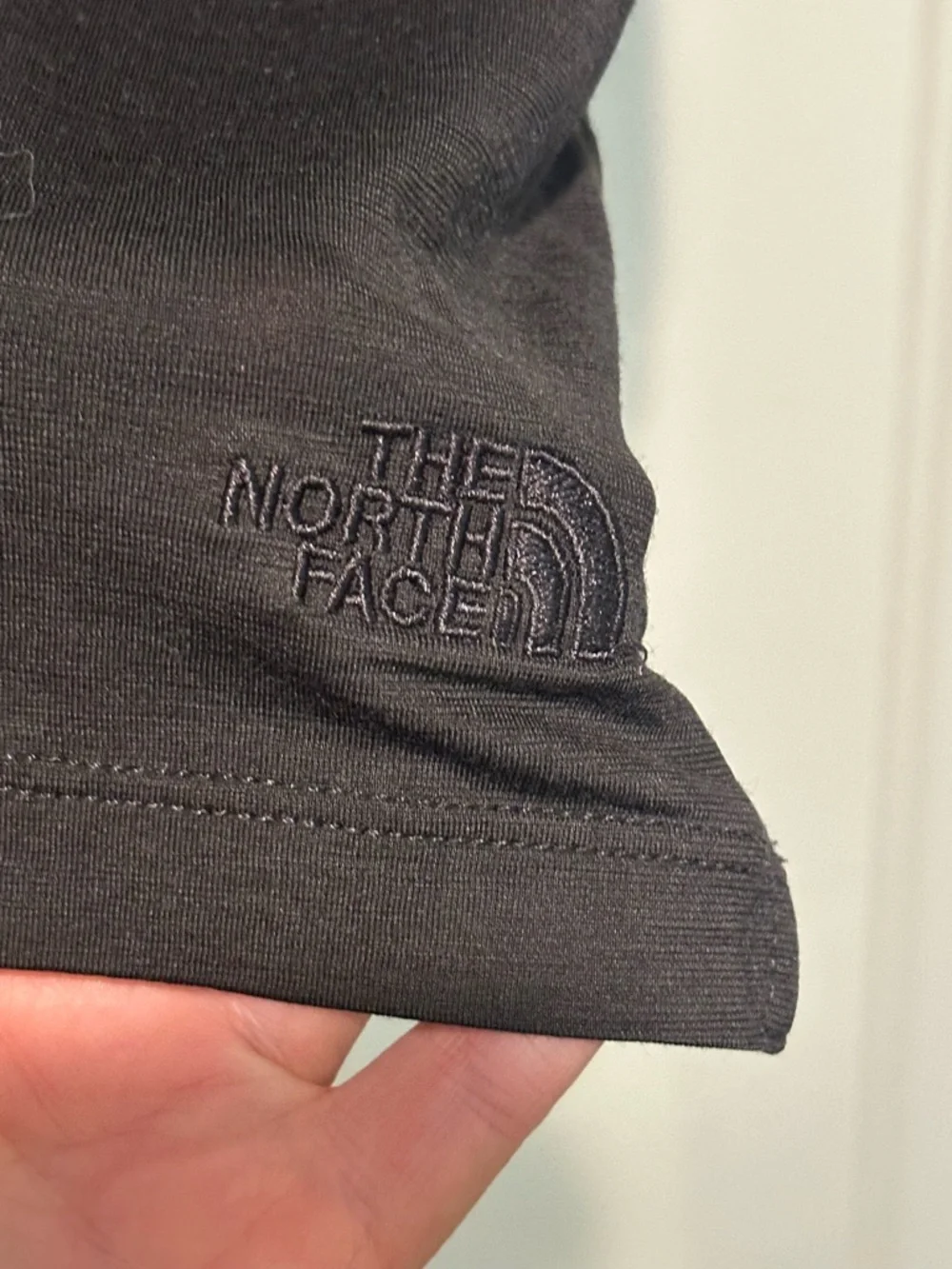 The North Face Men’s Black Short-Sleeve Polo with Chest Pocket